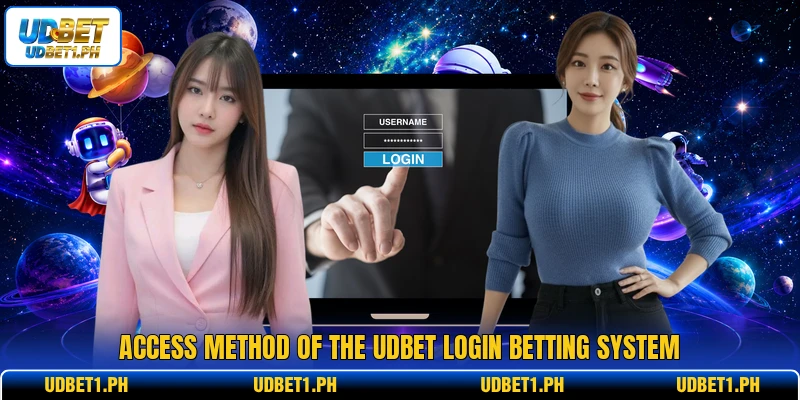 Access method of the UDBET login betting system Access method of the UDBET login betting system