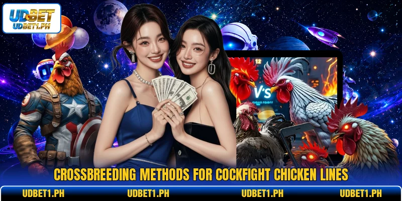 Crossbreeding methods for cockfight chicken lines Crossbreeding methods for cockfight chicken lines