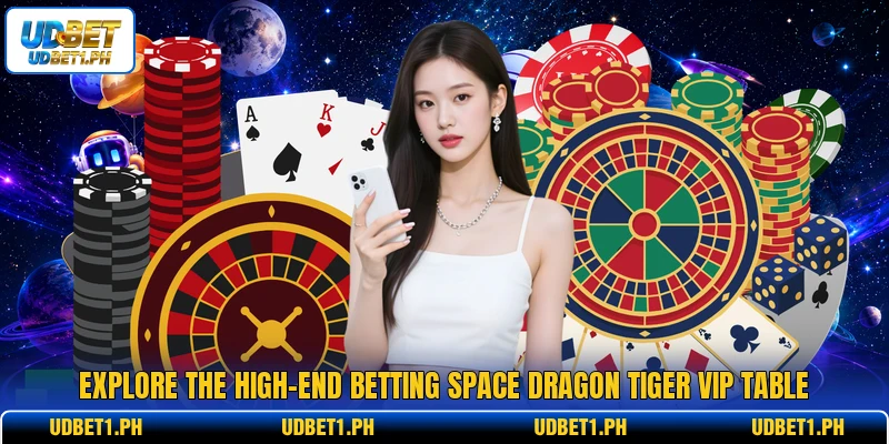 Explore the high-end betting space dragon tiger vip table