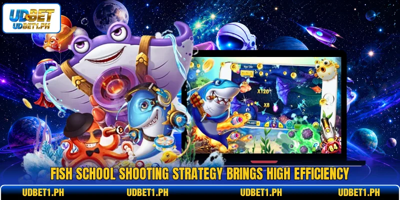 Fish school shooting strategy brings high efficiency Fish school shooting strategy brings high efficiency