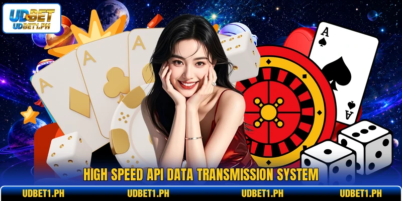 High speed API data transmission system High speed API data transmission system