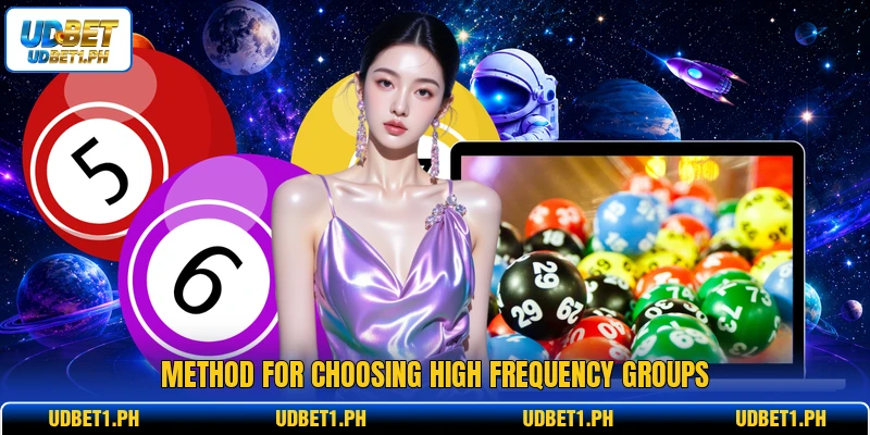 Method for choosing high frequency groups