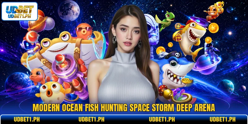Modern ocean fish hunting space storm deep arena Modern ocean fish hunting space storm deep arena