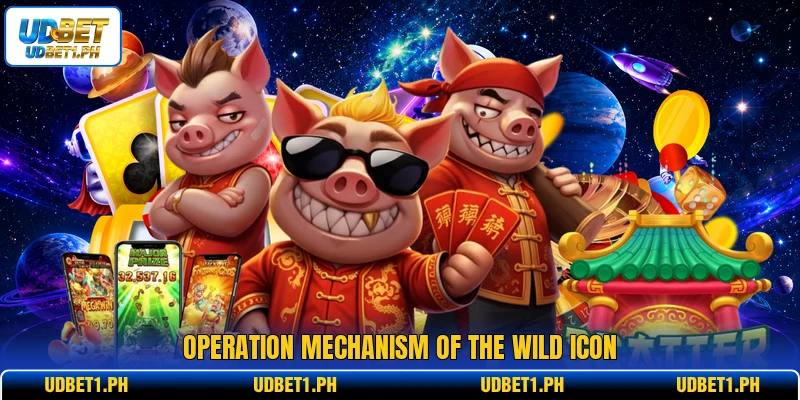 Operation mechanism of the wild icon Operation mechanism of the wild icon