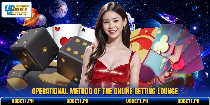 Operational method of the online betting lounge Operational method of the online betting lounge
