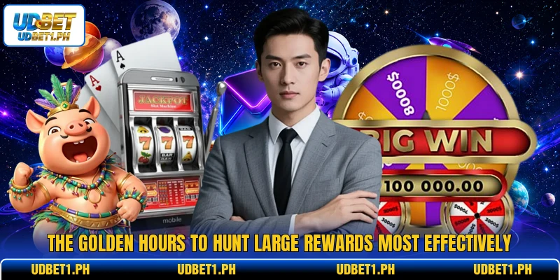 The golden hours to hunt large rewards most effectively